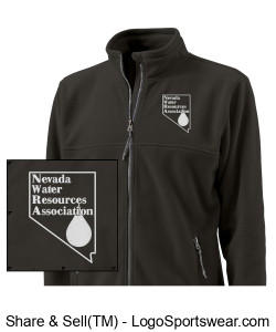 Charles River Men's Boundary Fleece Jacket Design Zoom